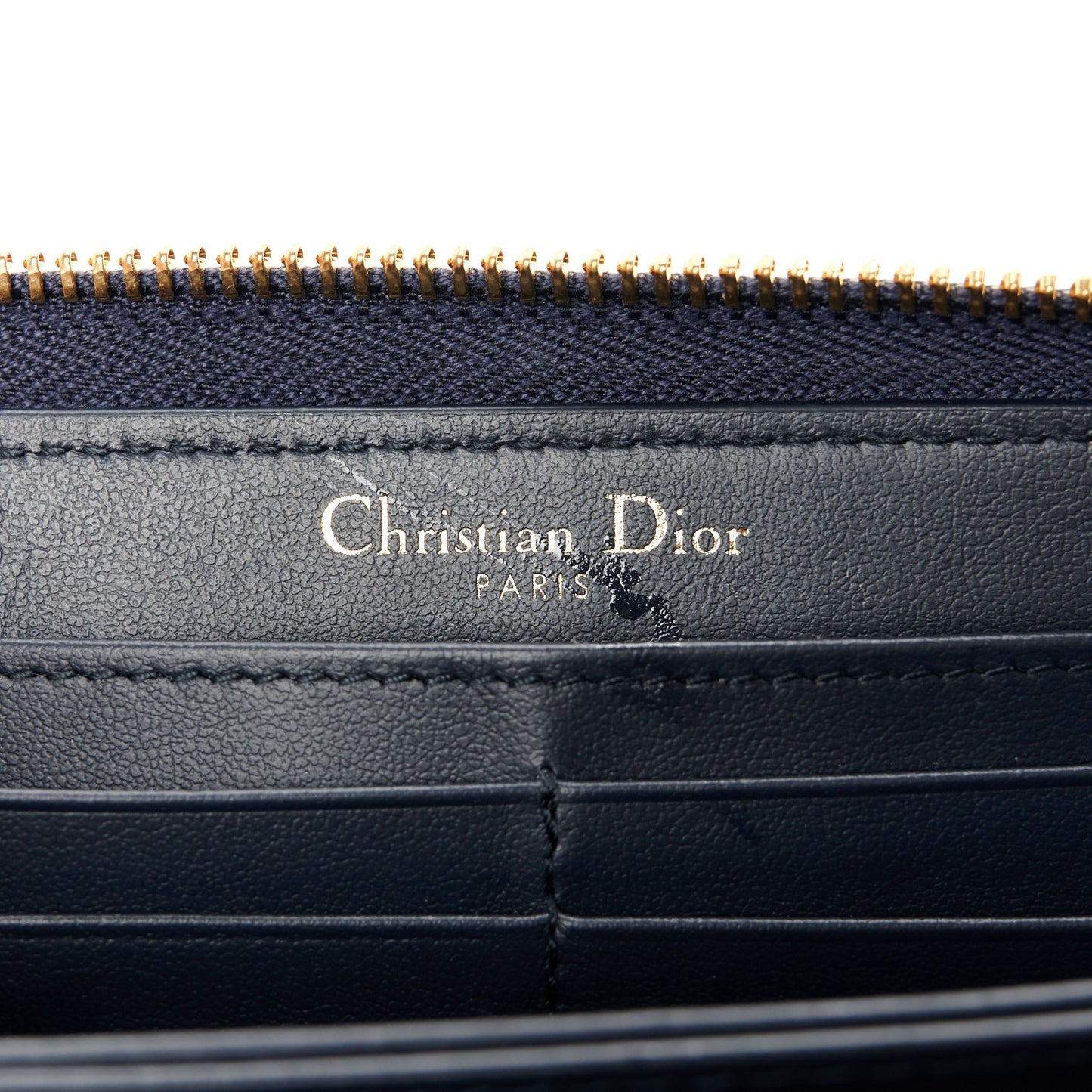 Oblique 30 Montaigne Zip Around Wallet Blue