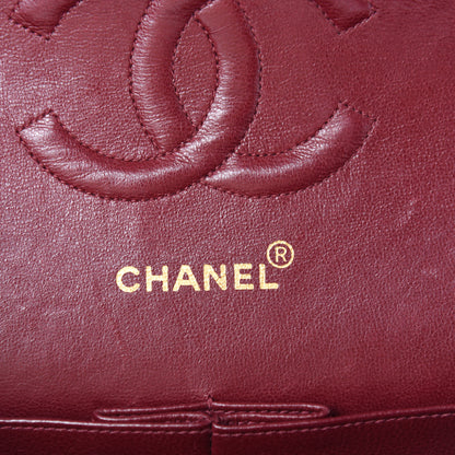 Chanel Lambskin Quilted Medium Double Flap Black 11 of 15