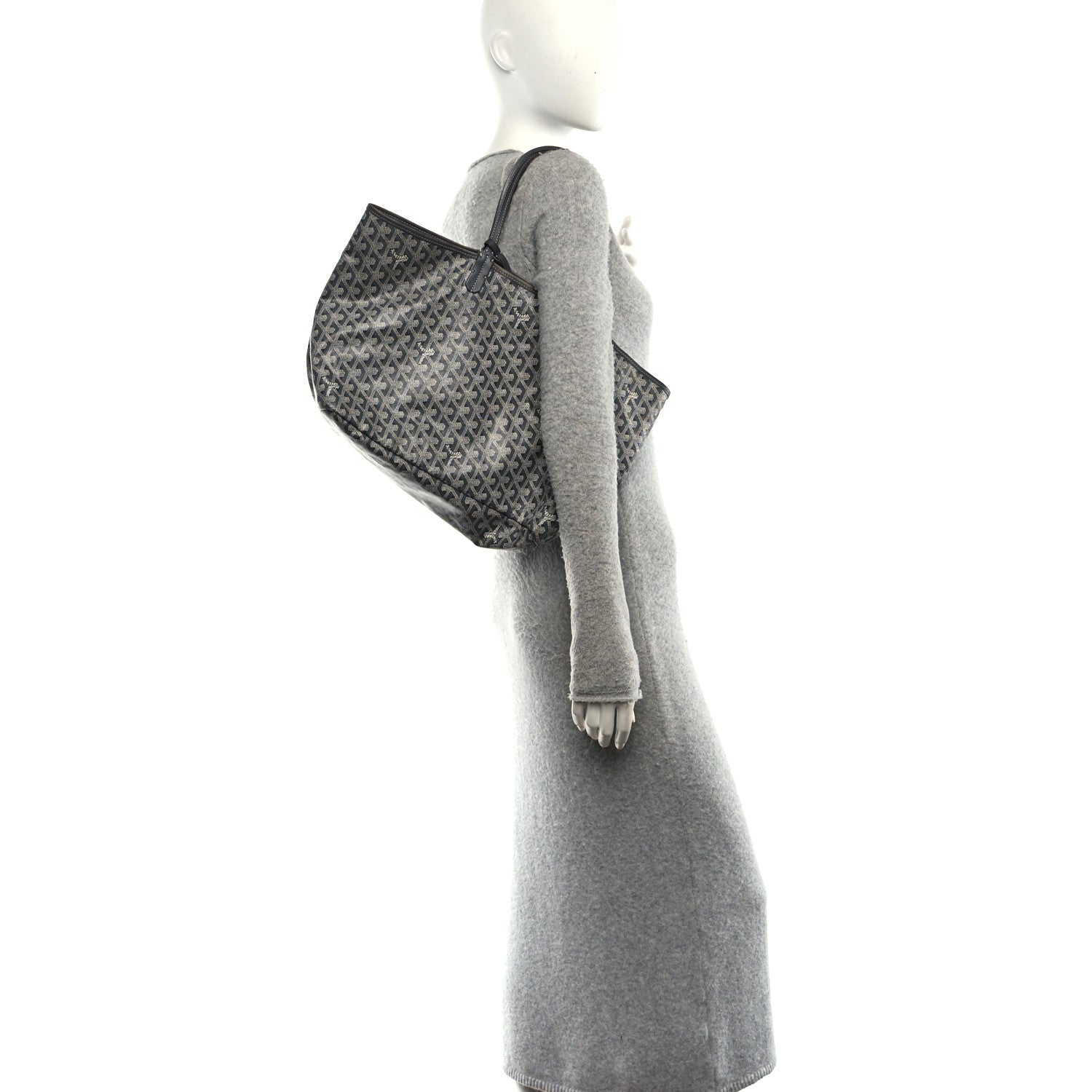 Goyard Goyardine Saint Louis PM Grey 2 of 11