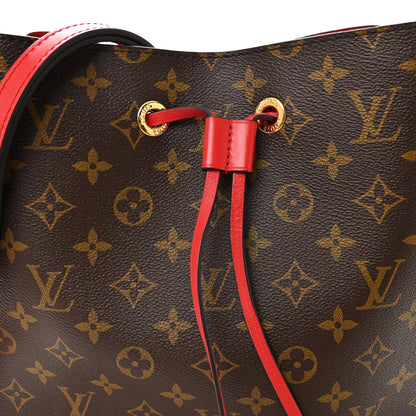 Louis Vuitton Monogram Neonoe MM Coquelicot 8 of 10