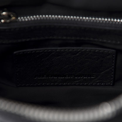 Alexander Wang Pebbled Lambskin Mini Rockie Black Rhodium Hardware 8 of 9