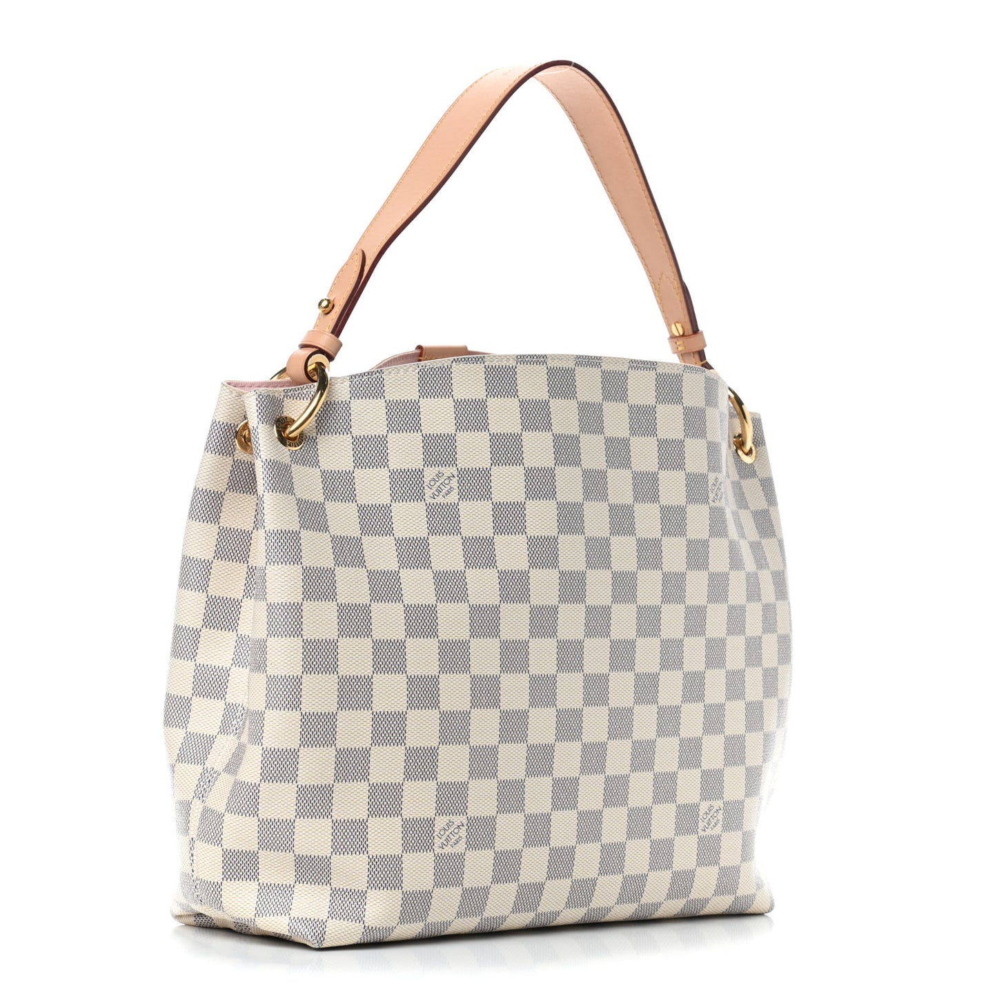 Damier Azur Graceful PM Rose Ballerine