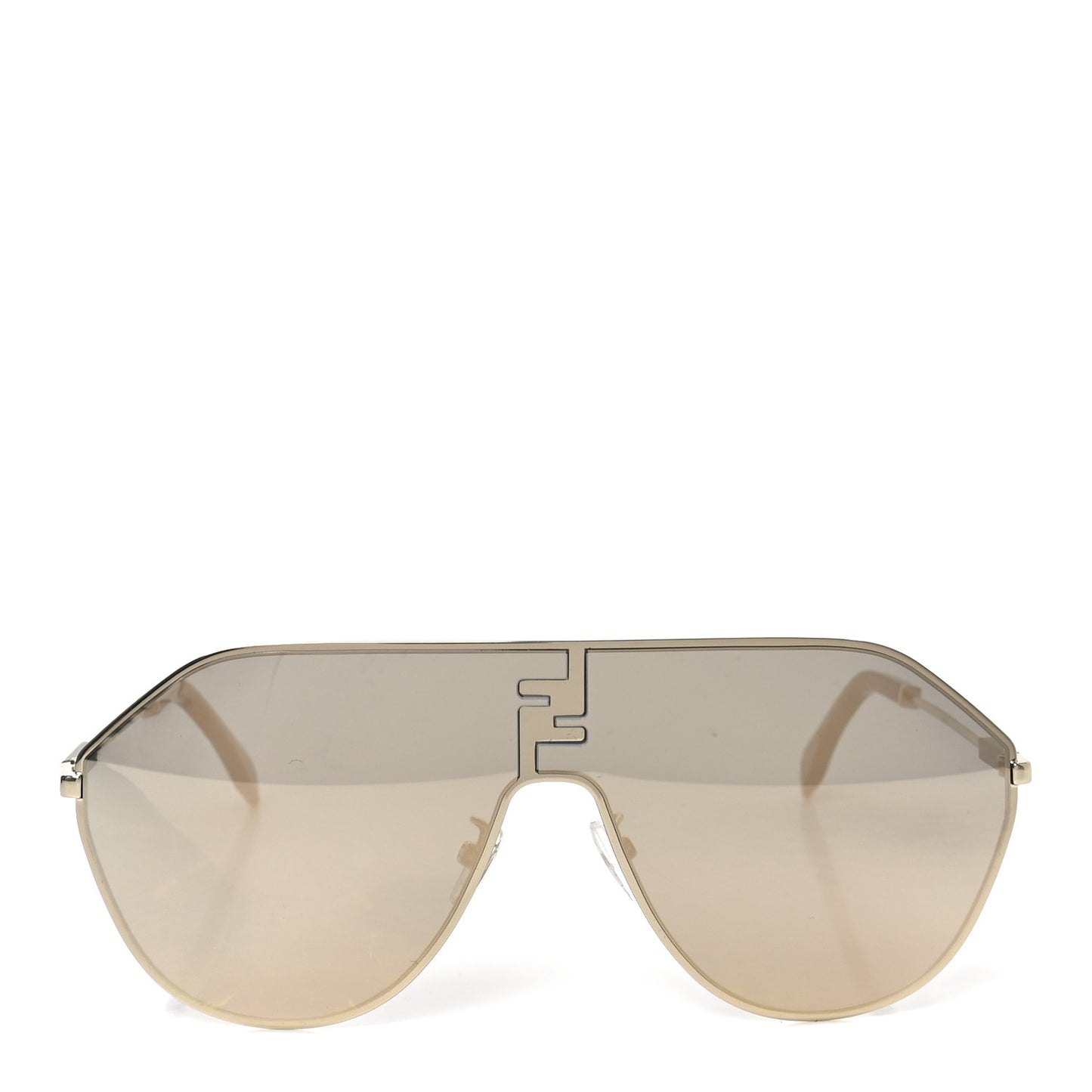 Metal Aviator Sunglasses FE40080U Gold