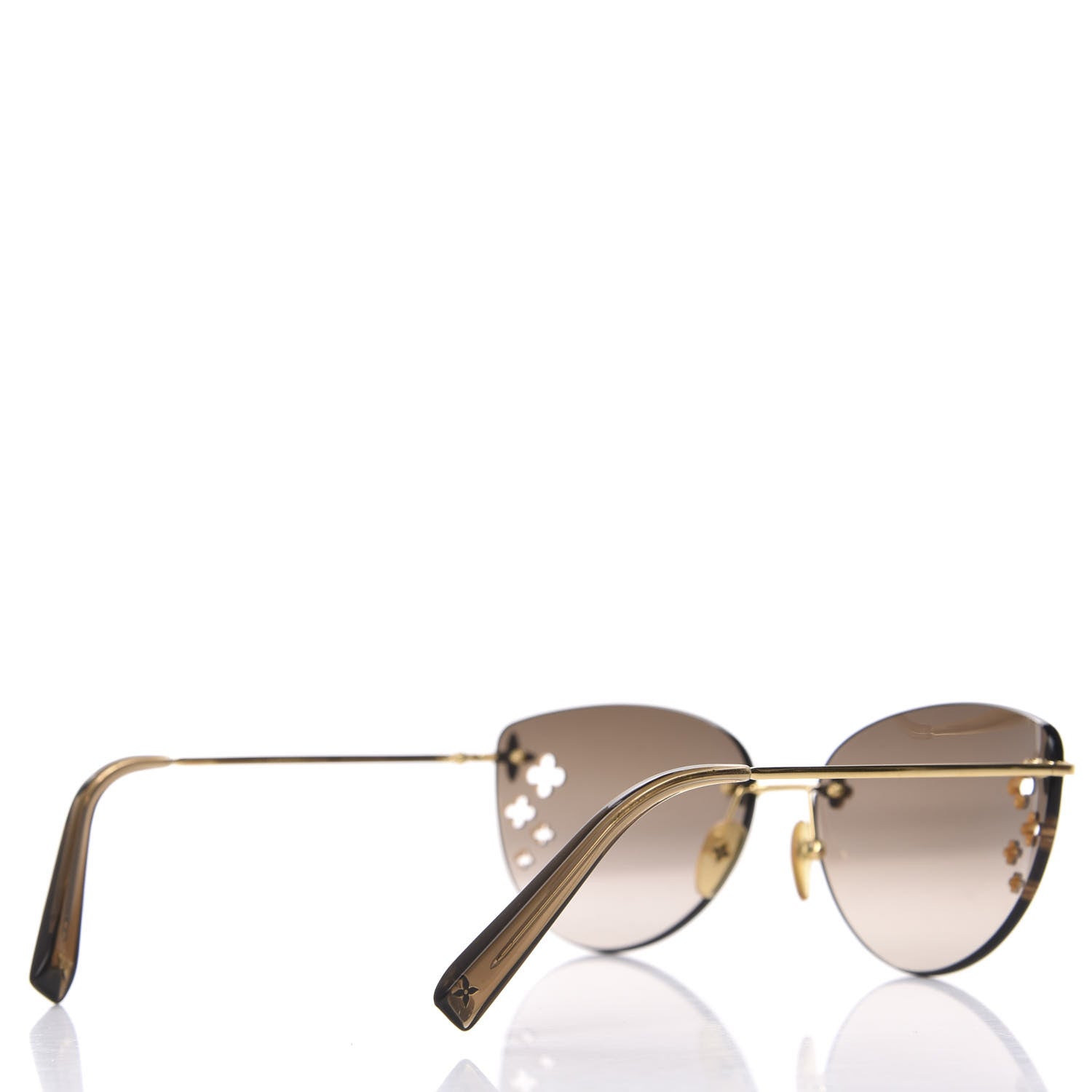 Louis Vuitton Desmayo Rimless Sunglasses Z0051U 3 of 7