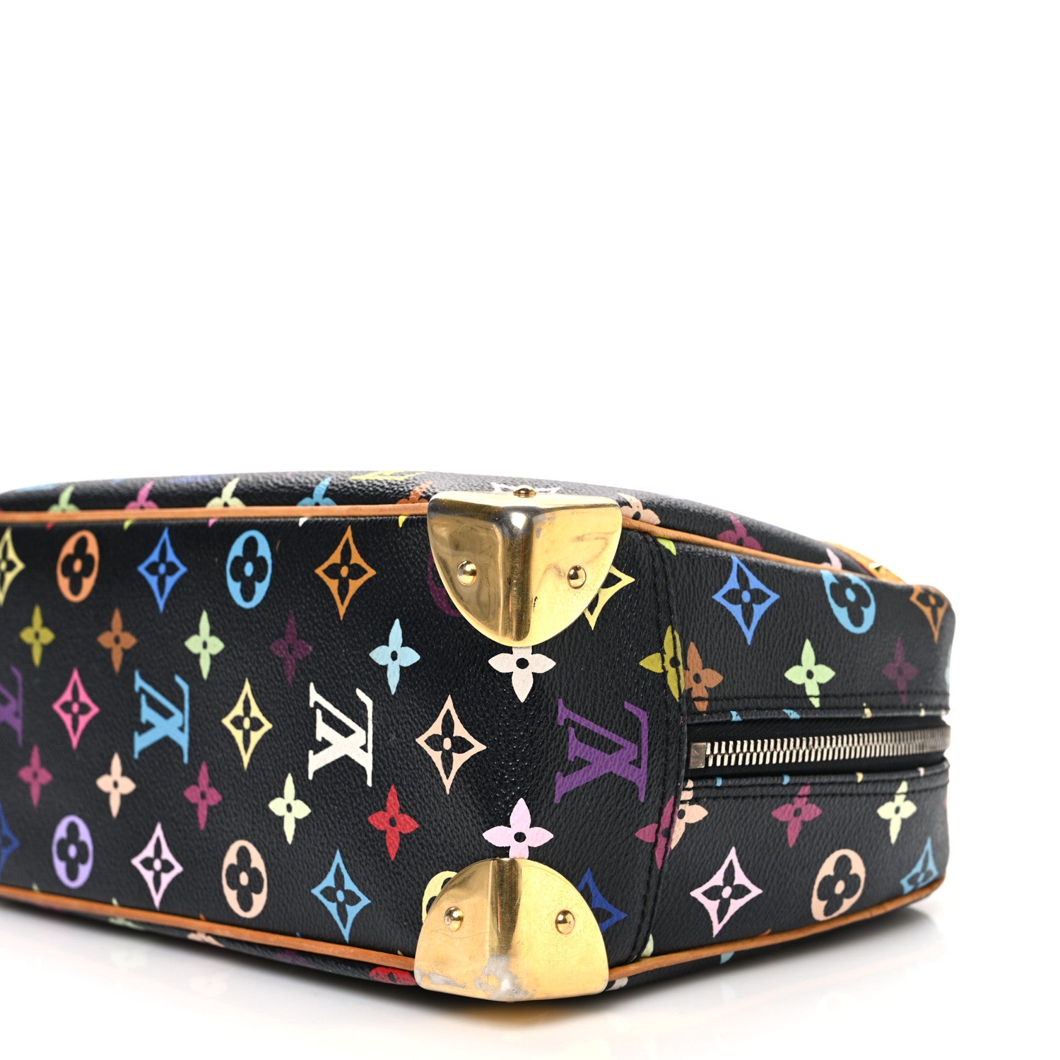 Louis Vuitton Monogram Multicolor Trouville Black 9 of 11