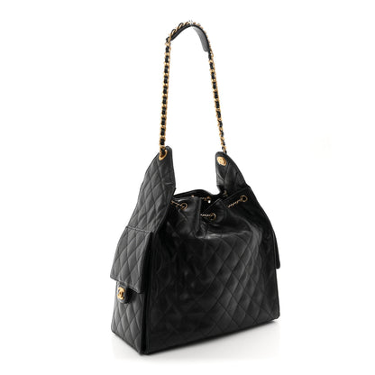 Chanel Caviar Quilted Medium Chanel 25 Handbag Black 4 of 11