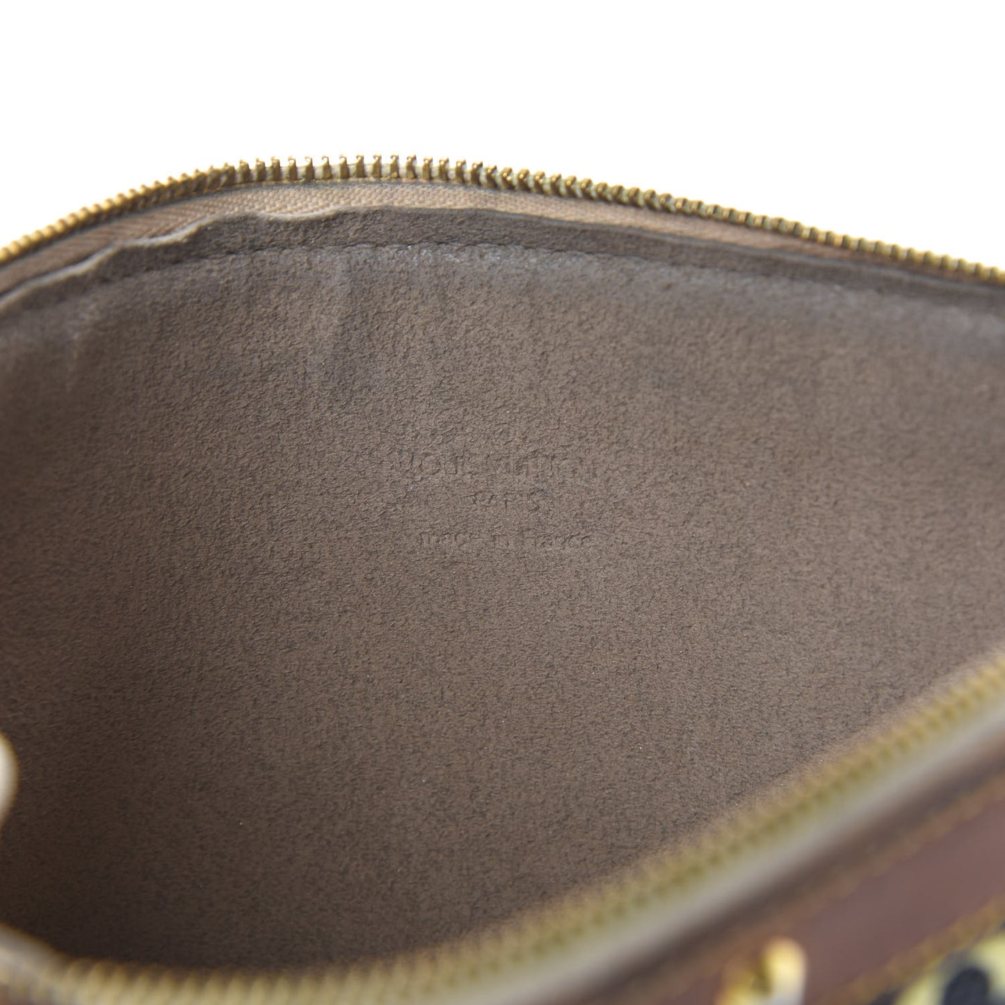 Monogram Multicolor Pochette Accessories Black