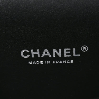 Chanel Lambskin Quilted Briefcase Satchel So Black 6 of 10