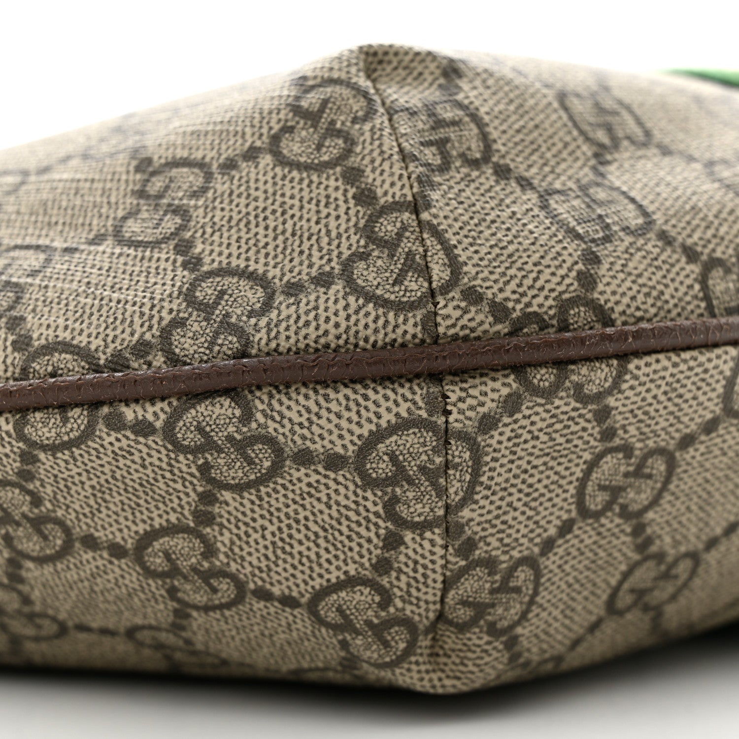 Gucci GG Supreme Monogram Web Small Ophidia Half Moon Hobo Brown 9 of 10
