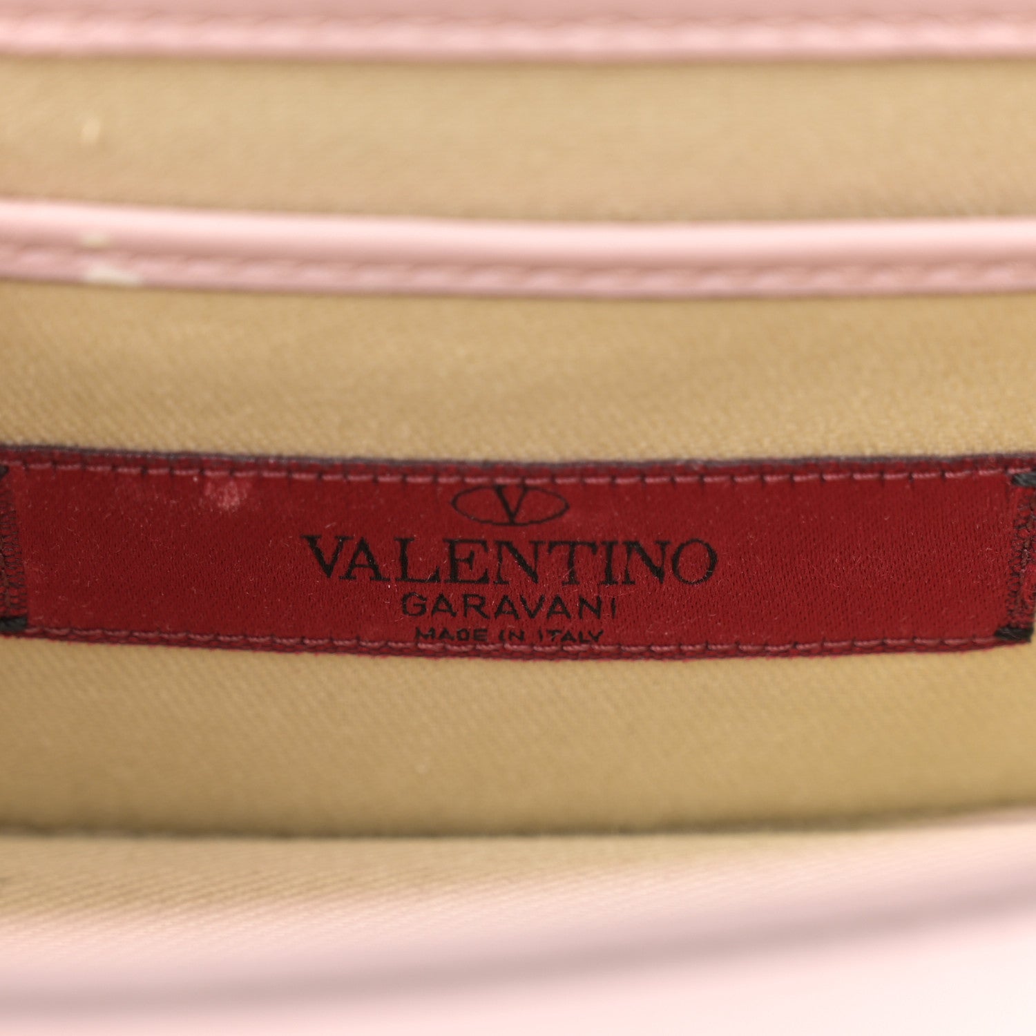 Valentino Garavani Vitello Small Glam Lock Rockstud Flap Poudre 6 of 10