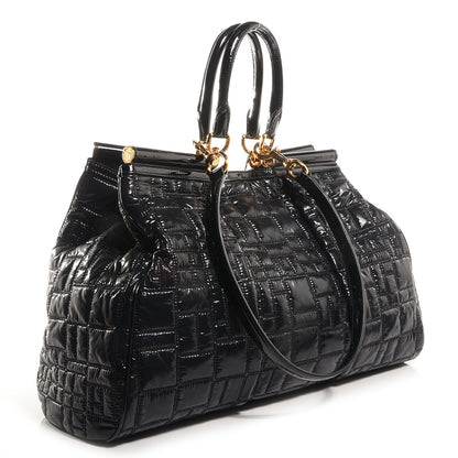 Dolce & Gabbana Nylon Miss Lexington Large Tote Black 3 of 8