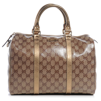Gucci Crystal Monogram Joy Medium Boston 1 of 8