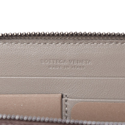 Bottega Veneta Nappa Intrecciato Zip Around Wallet Fume 6 of 6
