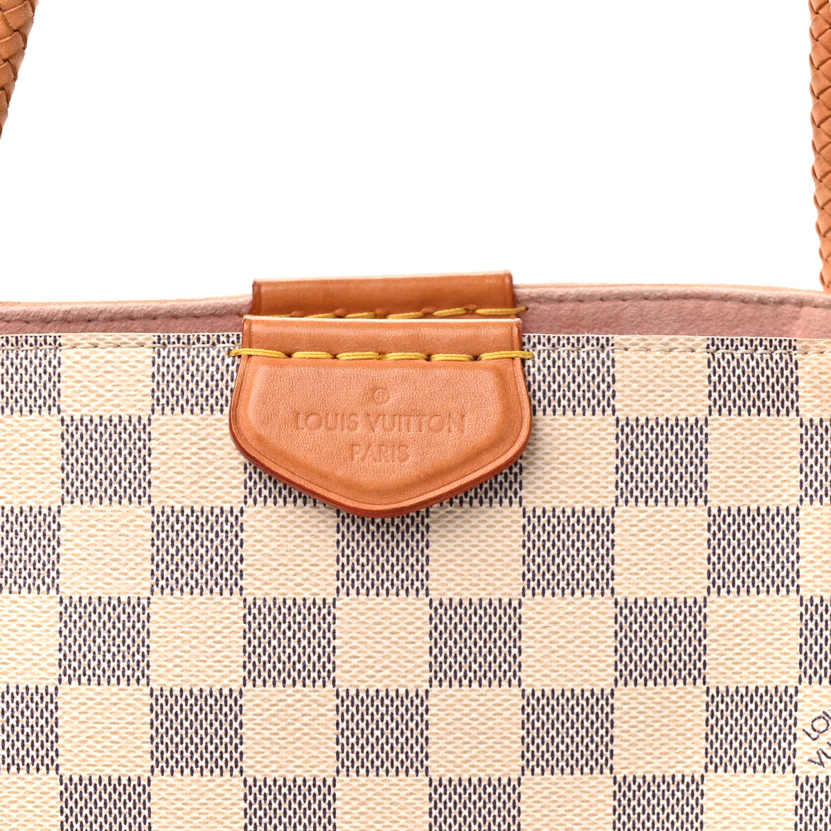 Louis Vuitton Damier Azur Propriano Rose Ballerine 6 of 14