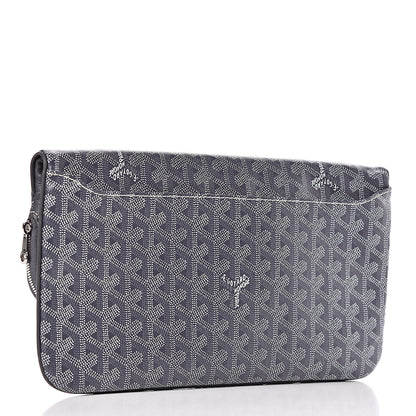 Goyard Goyardine Sainte Marie Soft Clutch Grey 3 of 6