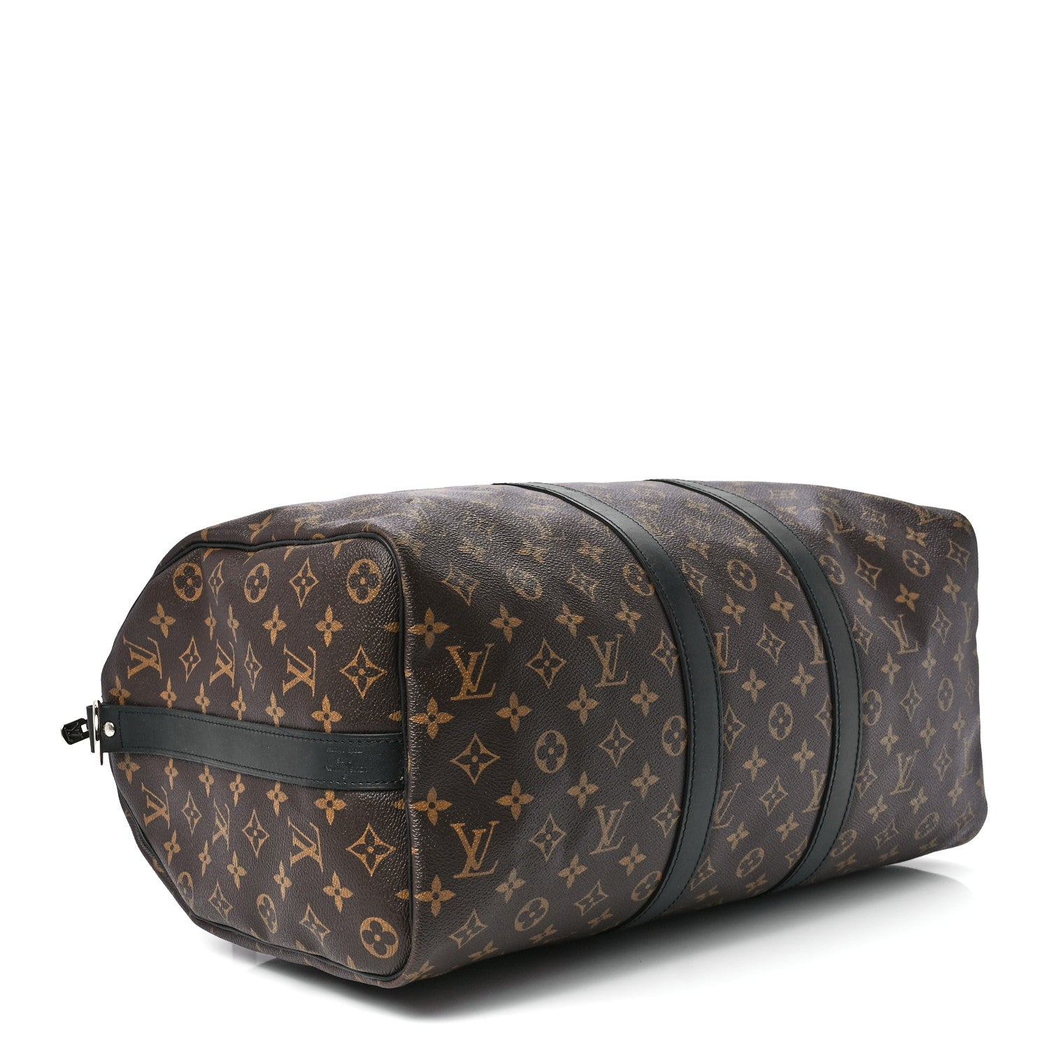 Louis Vuitton Monogram Macassar Keepall Bandouliere 45 4 of 13