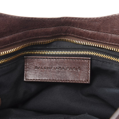 Balenciaga Agneau Giant 12 Gold Hardware City Cigare Fonce 7 of 14
