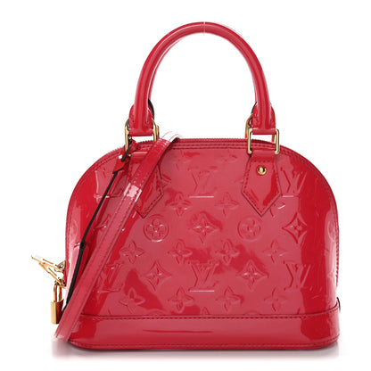 Louis Vuitton Vernis Alma BB Rose Indien 1 of 10