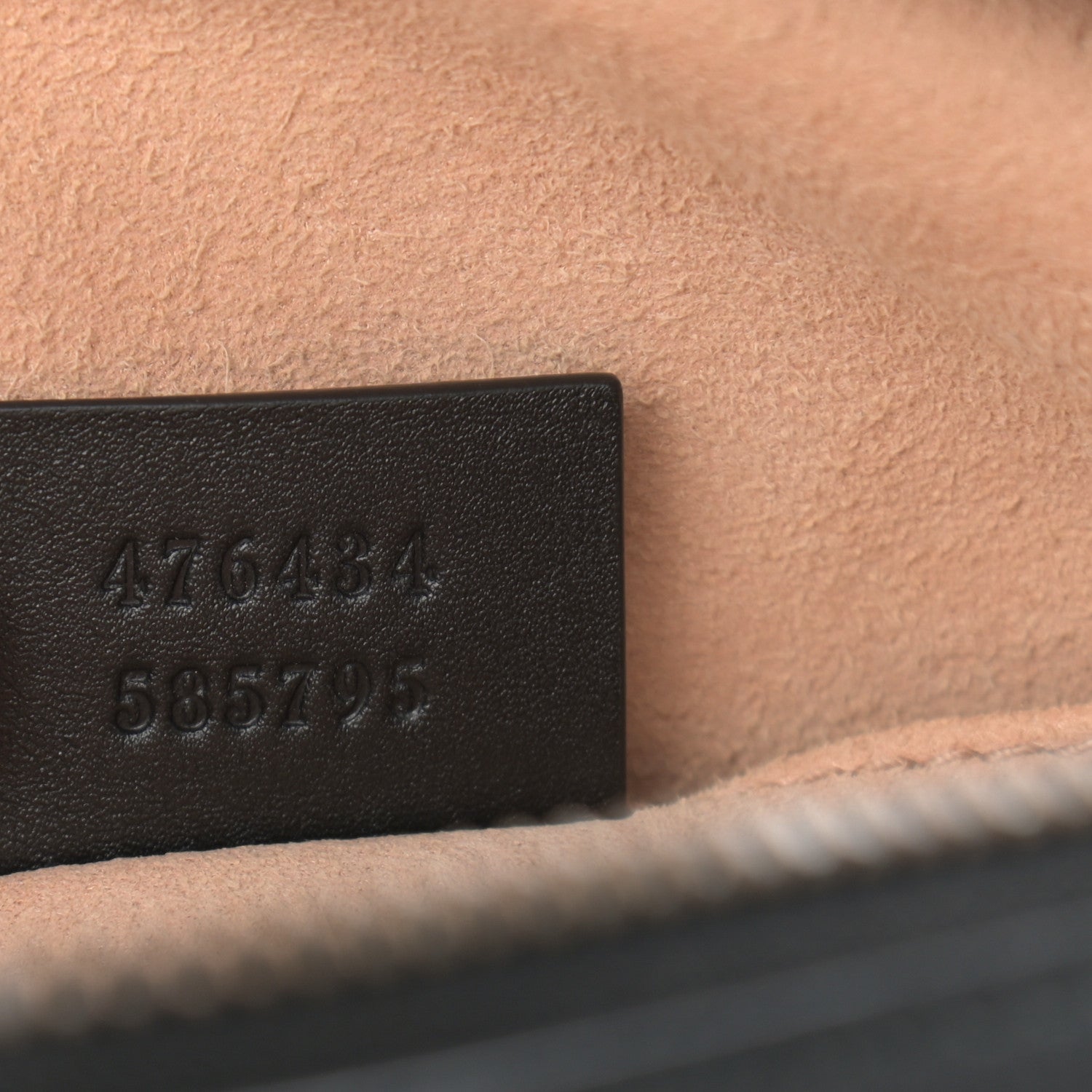 Gucci Calfskin Matelasse GG Marmont Belt Bag 75 30 Black 7 of 9