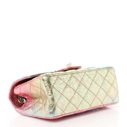 Chanel Metallic Goatskin Quilted Mini 2.55 Reissue Flap Multicolor 4 of 11