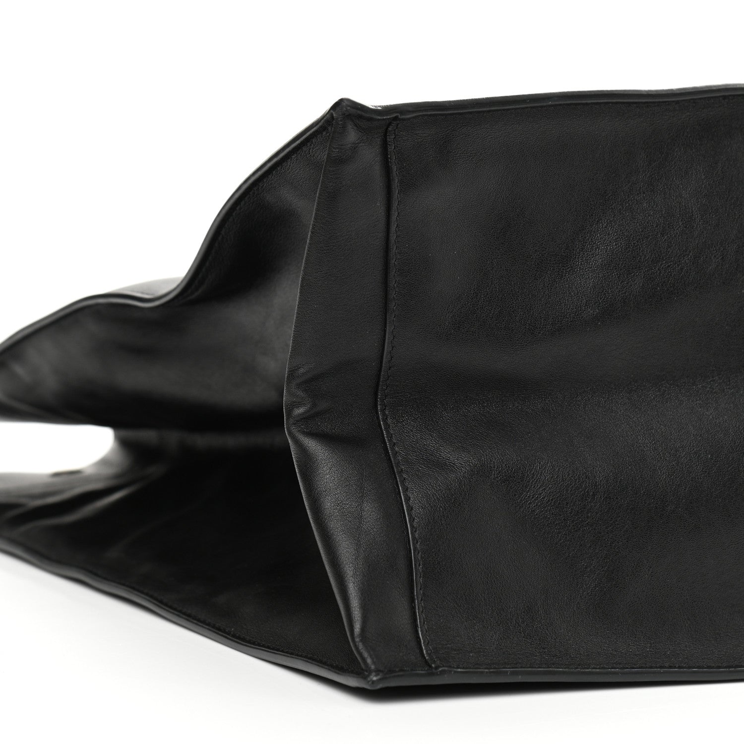 Saint Laurent Vitello Rive Gauche Large Tote Black 9 of 14