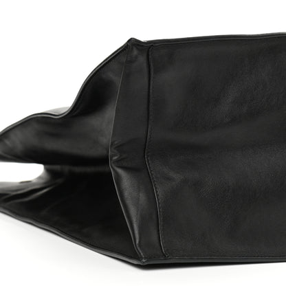 Saint Laurent Vitello Rive Gauche Large Tote Black 9 of 14