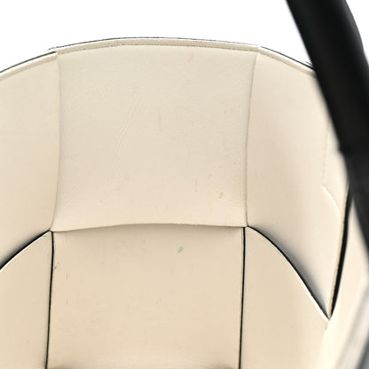 Bottega Veneta Nappa Maxi Intrecciato Small Arco Tote Black White 14 of 14