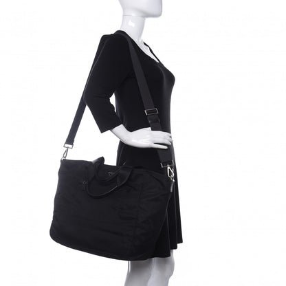 Prada Tessuto Nylon Shopping Tote Black 2 of 11