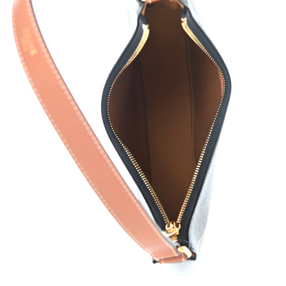 Celine Triomphe Canvas Calfskin Ava Shoulder Bag Tan 5 of 9
