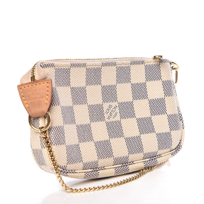 Louis Vuitton Damier Azur Mini Pochette Accessories 3 of 9