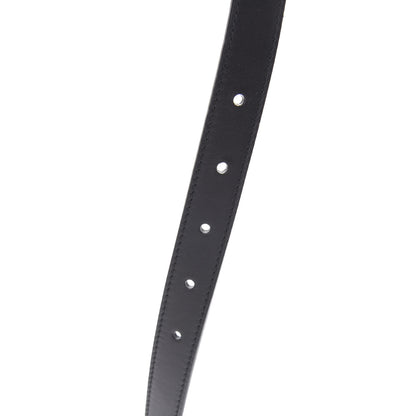 Gucci Calfskin Queen Margaret Bee Belt 80 32 Black 3 of 5