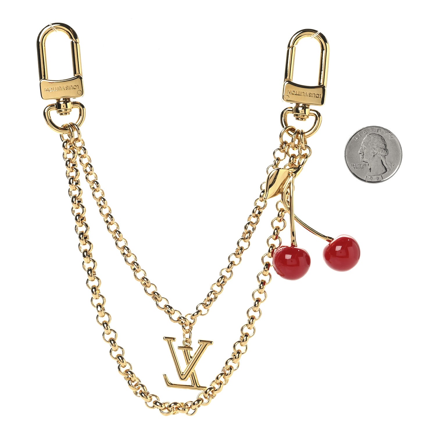 Louis Vuitton LV x TM Cerise Bag Chain 2 of 5