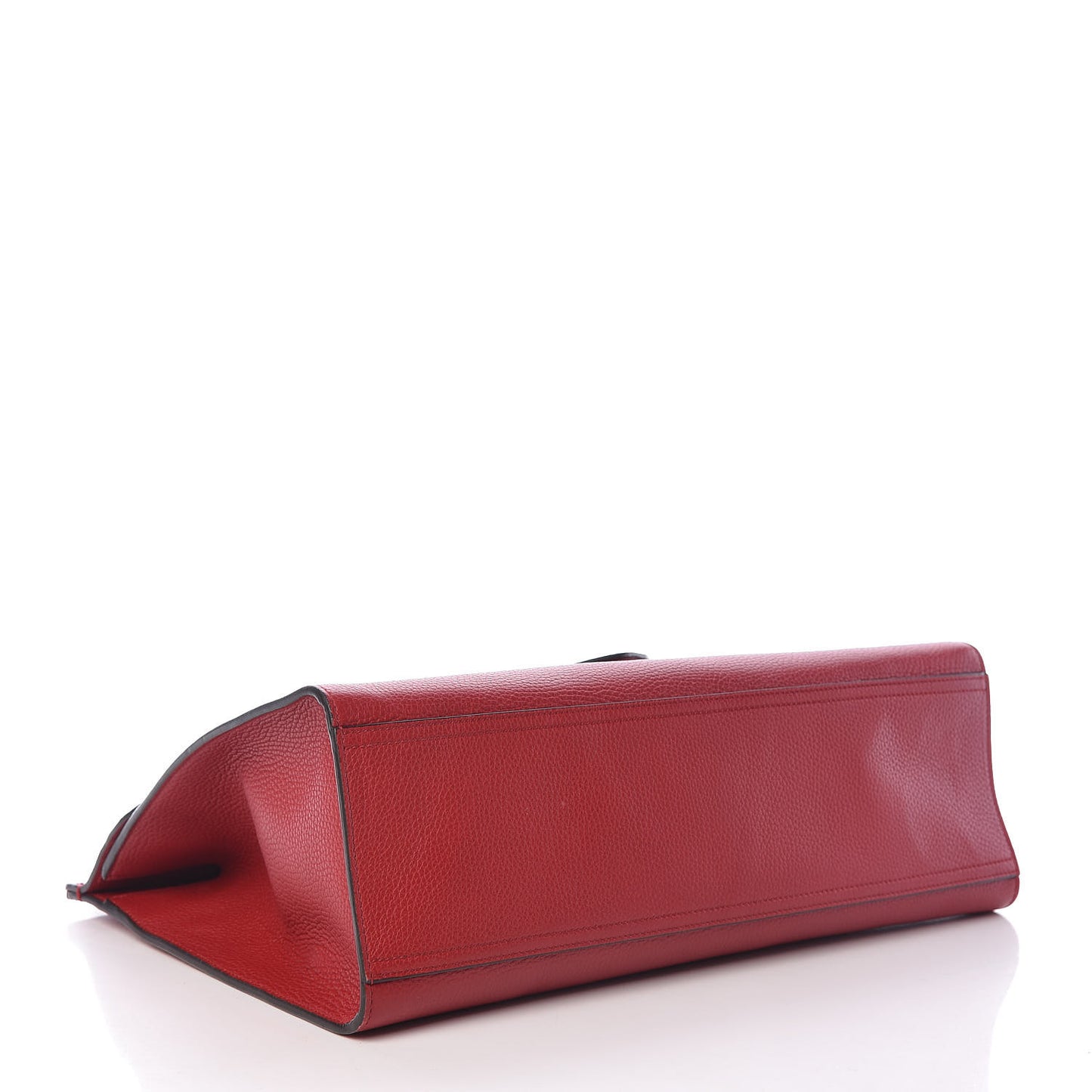 Calfskin Medium GG Marmont Top Handle Bag Vulcanic Red