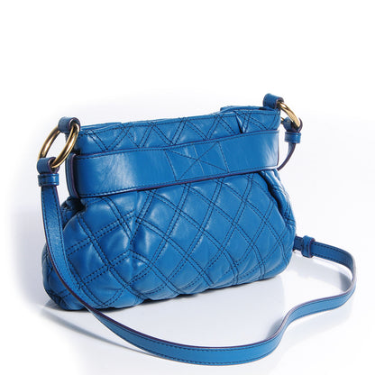Marc Jacobs Quilted Leather Kristina Blue 3 of 10