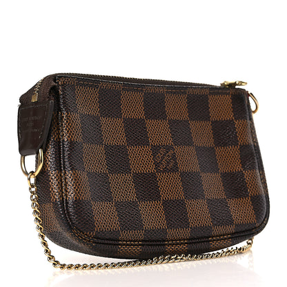 Louis Vuitton Damier Ebene Mini Pochette Accessories 2 of 7