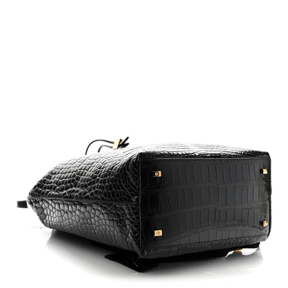 The Row Alligator Backpack Black 3 of 8