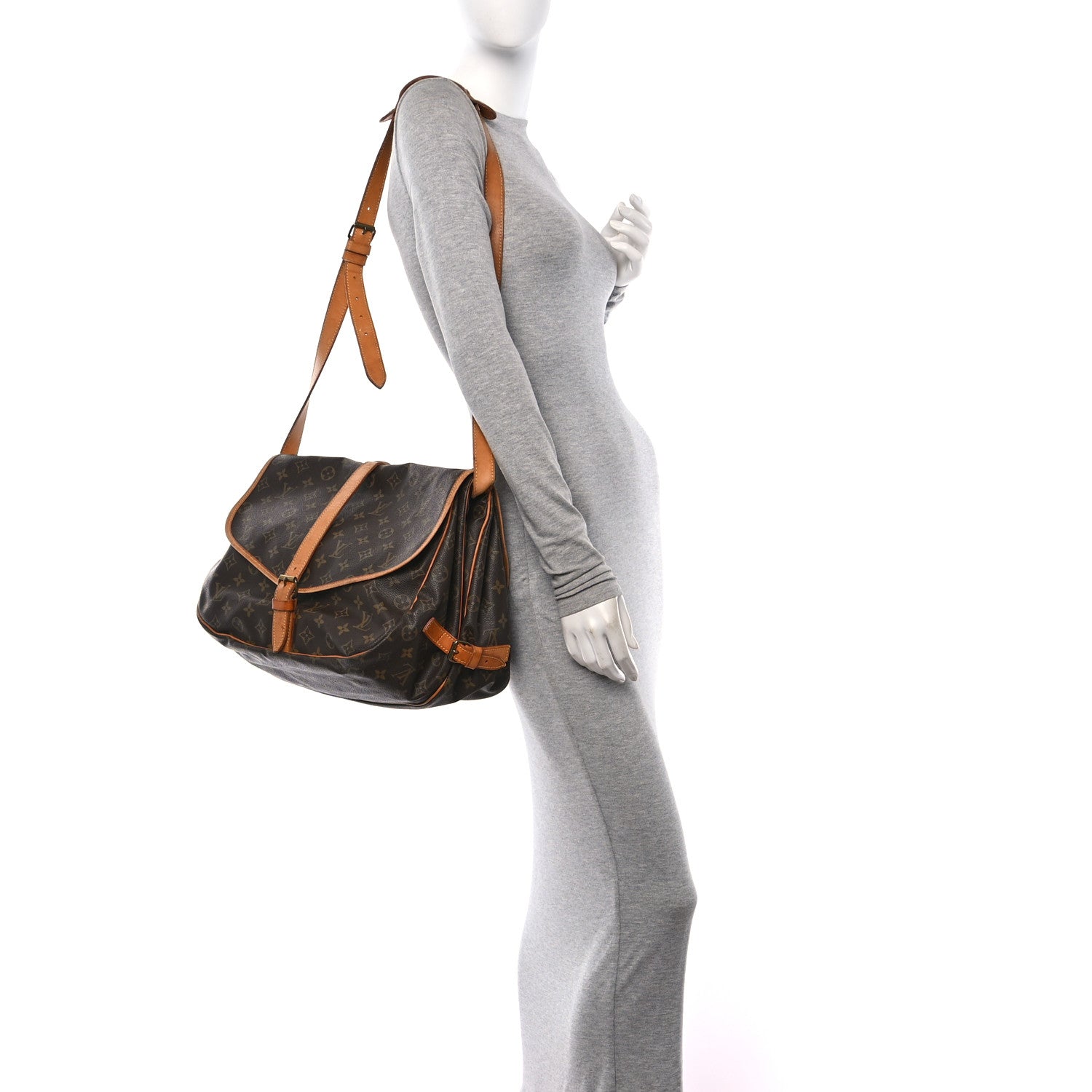 Louis Vuitton Monogram Saumur 35 2 of 15