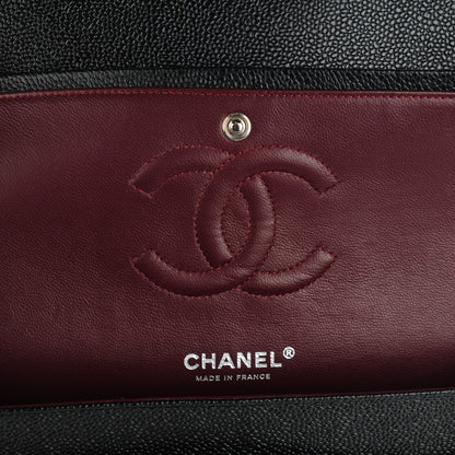 Chanel Caviar Quilted Medium Double Flap Black 6 of 8