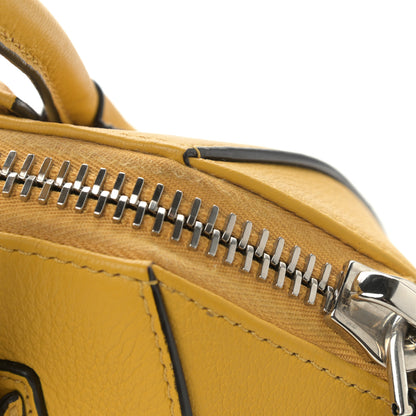 Givenchy Sugar Goatskin Mini Antigona Yellow 11 of 13