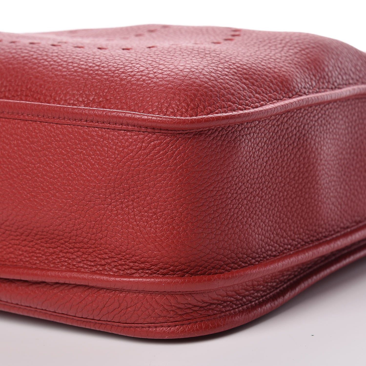 Hermes Taurillon Clemence Evelyne III GM Rouge Vif 9 of 9