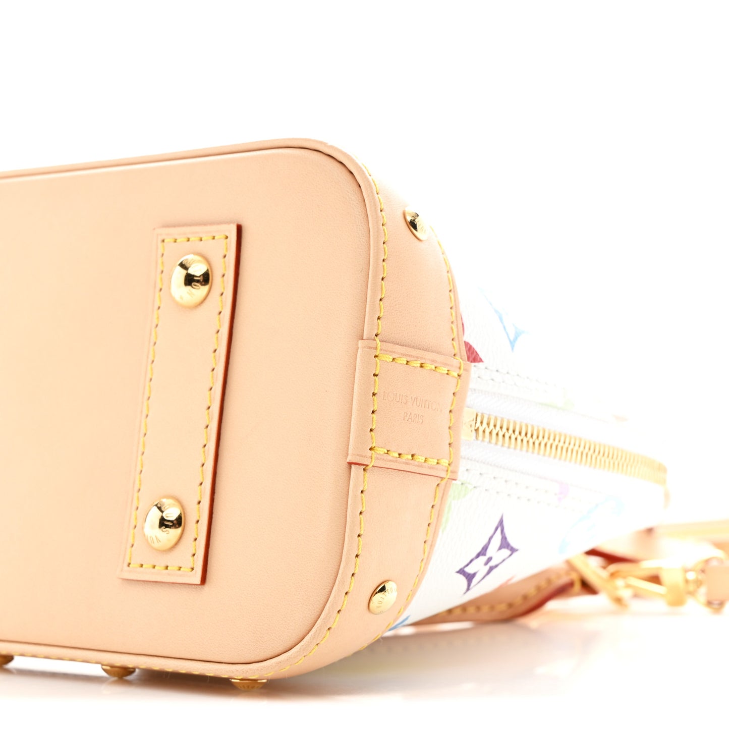 LV x TM Monogram Multicolor Alma BB White