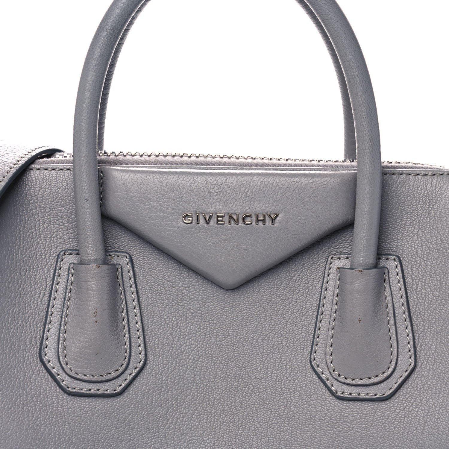 Givenchy Sugar Goatskin Small Antigona Pearl Grey 8 of 11
