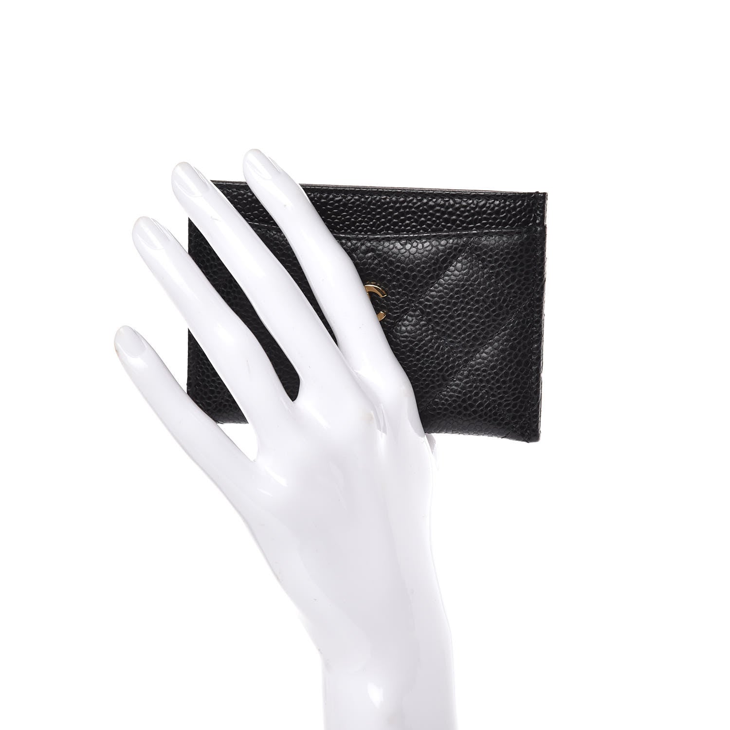 Chanel Caviar Quilted Card Holder Black 2 of 9