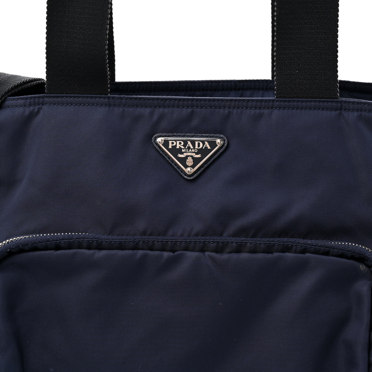 Prada Tessuto Nylon Vela Diaper Bag Blue 6 of 8