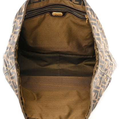 Fendi Zucca Top Handle Tote Tobacco 5 of 13