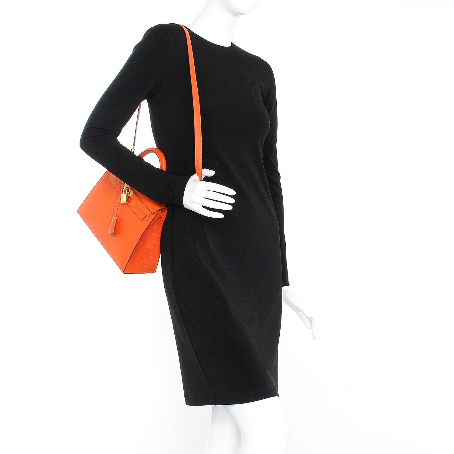 Hermes Epsom Kelly Sellier 25 Feu 2 of 37