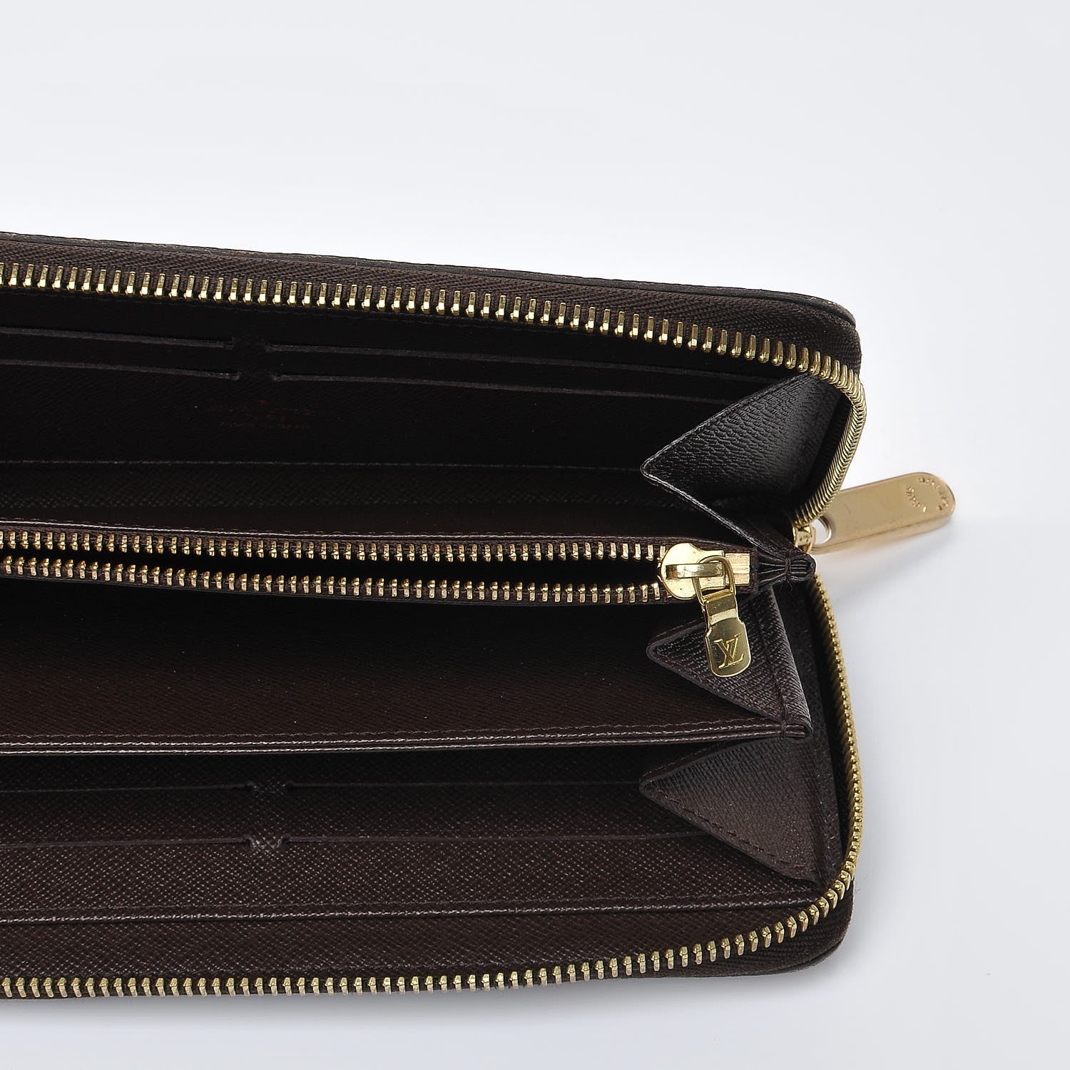 Louis Vuitton Damier Ebene Zippy Wallet 5 of 8