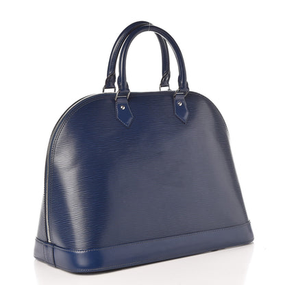 Louis Vuitton Epi Alma GM Indigo 2 of 16