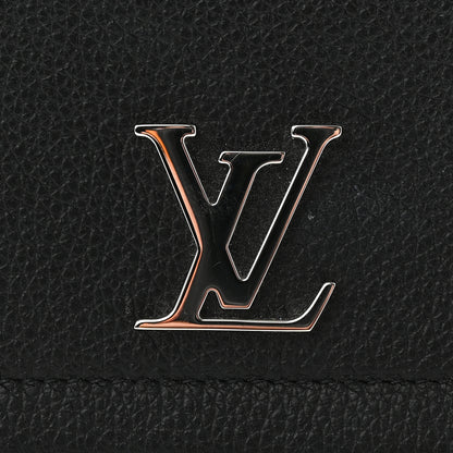 Louis Vuitton Calfskin Lockme II Wallet Black 11 of 11