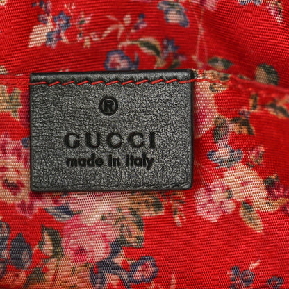 Gucci Calfskin Web Trapuntata Small GG Shoulder Bag Black 6 of 10